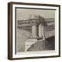 One of the Piers of Blackfriars New Bridge-null-Framed Giclee Print