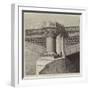 One of the Piers of Blackfriars New Bridge-null-Framed Giclee Print