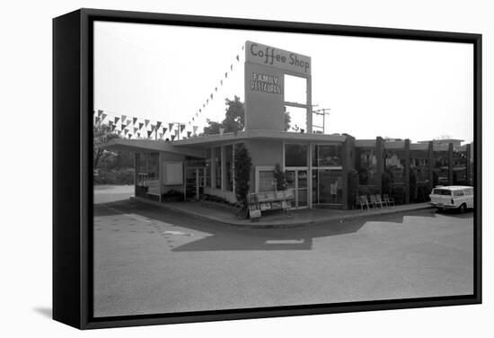 One of the Properties of Restaurateur Donald Nixon (Richard Nixon's Brother), Whitter, California-Grey Villet-Framed Stretched Canvas