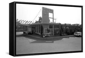 One of the Properties of Restaurateur Donald Nixon (Richard Nixon's Brother), Whitter, California-Grey Villet-Framed Stretched Canvas
