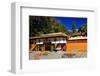 One of the Residential Buildings in the Park of the Summer Residence of the Dalai Lama-null-Framed Art Print