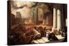 One of the Seven Plagues of Egypt-John Martin-Stretched Canvas