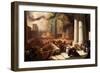 One of the Seven Plagues of Egypt-John Martin-Framed Giclee Print