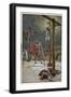 One of the Soldiers with a Spear Pierced His Side, Illustration for 'The Life of Christ', C.1886-94-James Tissot-Framed Giclee Print