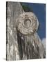 One of the Stone Hoops in the Great Ball Court, Chichen Itza, Yucatan-Richard Maschmeyer-Stretched Canvas