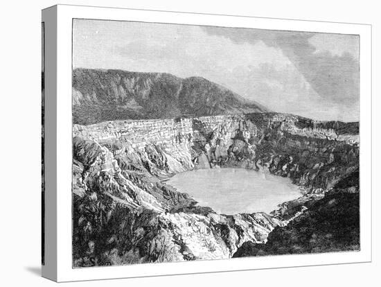 One of the Three Craters of Poas, C1890-null-Stretched Canvas