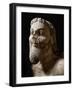 One of the Three Heads of the Monster Fighting against Herakles-null-Framed Photographic Print