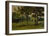 One of the 'Three Landscape Sketches'-Hubert von Herkomer-Framed Giclee Print