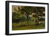 One of the 'Three Landscape Sketches'-Hubert von Herkomer-Framed Giclee Print