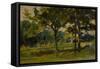 One of the 'Three Landscape Sketches'-Hubert von Herkomer-Framed Stretched Canvas