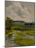 One of the 'Three Landscape Sketches'-Hubert von Herkomer-Mounted Giclee Print