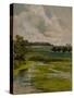 One of the 'Three Landscape Sketches'-Hubert von Herkomer-Stretched Canvas