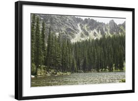 One of the Trampas Lakes High in the Pecos Wilderness, Sangre De Cristo Mountains-null-Framed Photographic Print