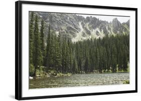 One of the Trampas Lakes High in the Pecos Wilderness, Sangre De Cristo Mountains-null-Framed Photographic Print