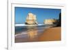 One of the Twelve Apostles and Southern Ocean, Twelve Apostles National Park, Port Campbell-Richard Nebesky-Framed Photographic Print