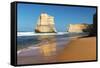 One of the Twelve Apostles and Southern Ocean, Twelve Apostles National Park, Port Campbell-Richard Nebesky-Framed Stretched Canvas