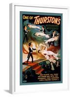 One of Thurston's Astounding Mysteries: Levitation-null-Framed Art Print