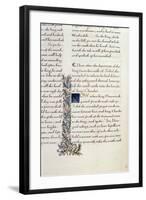 One of Two Fragments from Lancelot Du Lac (Re 223038)-William Morris-Framed Giclee Print