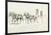 One of Williamson's Stages, C.1892-Frederic Sackrider Remington-Framed Giclee Print