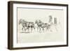 One of Williamson's Stages, C.1892-Frederic Sackrider Remington-Framed Giclee Print