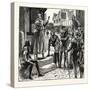 One of Wycliffe's Poor Priests Preaching to the People-null-Stretched Canvas