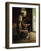 one pBlacksmith-Edward Henry Potthast-Framed Giclee Print