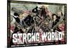 One Piece Film: Strong World - Japanese Style-null-Mounted Poster
