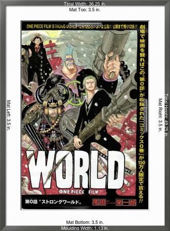 One Piece Film Strong World Japanese Style Prints Allposters Com
