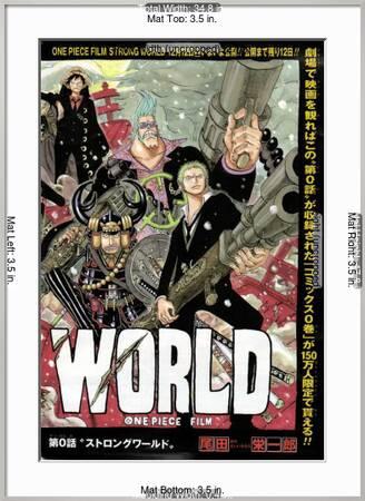 One Piece Film Strong World Japanese Style Prints Allposters Com
