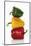One Red, One Yellow and One Green Pepper, Stacked-Dieter Heinemann-Mounted Photographic Print