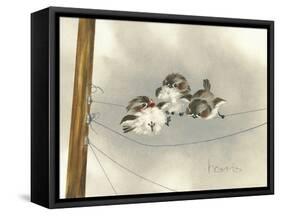 One Ringy Dingy-Peggy Harris-Framed Stretched Canvas