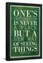 One's Destination Henry Miller Quote-null-Framed Poster