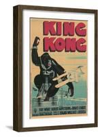 One-Sheet for King Kong-null-Framed Art Print