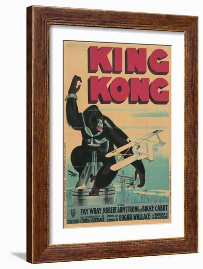 One-Sheet for King Kong-null-Framed Art Print