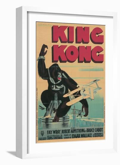 One-Sheet for King Kong-null-Framed Art Print