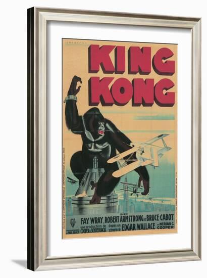 One-Sheet for King Kong-null-Framed Art Print