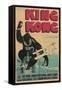 One-Sheet for King Kong-null-Framed Stretched Canvas