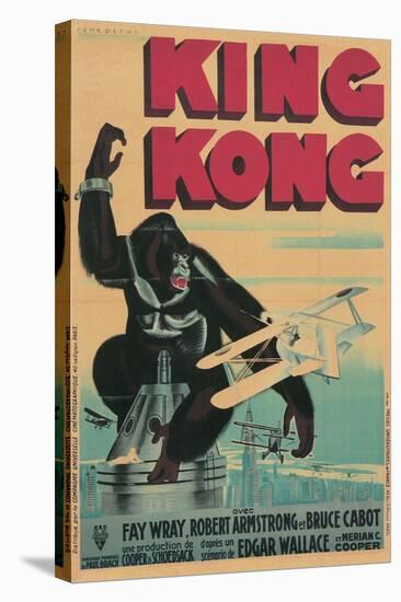 One-Sheet for King Kong-null-Stretched Canvas