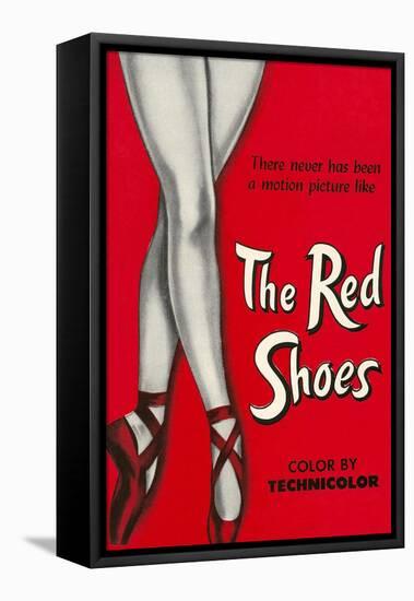 One-Sheet for the Red Shoes-null-Framed Stretched Canvas