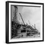 One Side of the War Department While Undergoing Construction-null-Framed Photographic Print