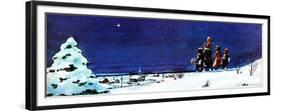 One Snowy Christmas - Jack & Jill-Leonard Vosburgh-Framed Giclee Print