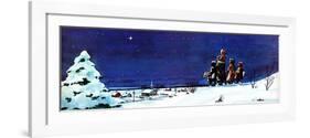 One Snowy Christmas - Jack & Jill-Leonard Vosburgh-Framed Giclee Print