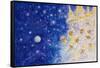 One Starry Day-Bill Bell-Framed Stretched Canvas