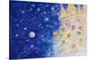 One Starry Day-Bill Bell-Stretched Canvas