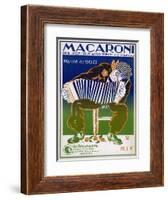 One-Step for Accordeon or Piano-Jan Du Mon-Framed Art Print