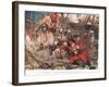 One Stephenson...Bade Him Stand Up and Fight Like a Man, Illustration from-A.D. McClintock-Framed Giclee Print