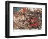 One Stephenson...Bade Him Stand Up and Fight Like a Man, Illustration from-A.D. McClintock-Framed Giclee Print