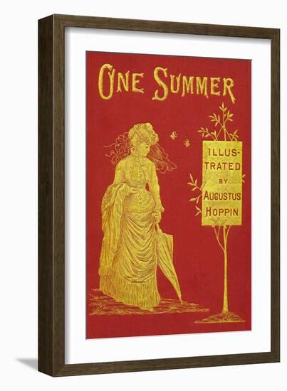 One Summer-Augustus Hoppin-Framed Art Print