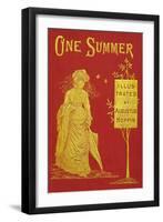 One Summer-Augustus Hoppin-Framed Art Print