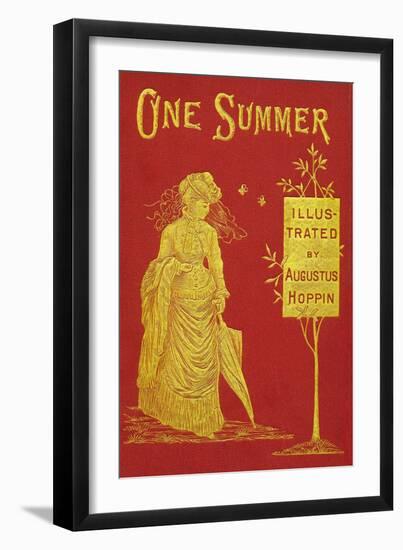 One Summer-Augustus Hoppin-Framed Art Print
